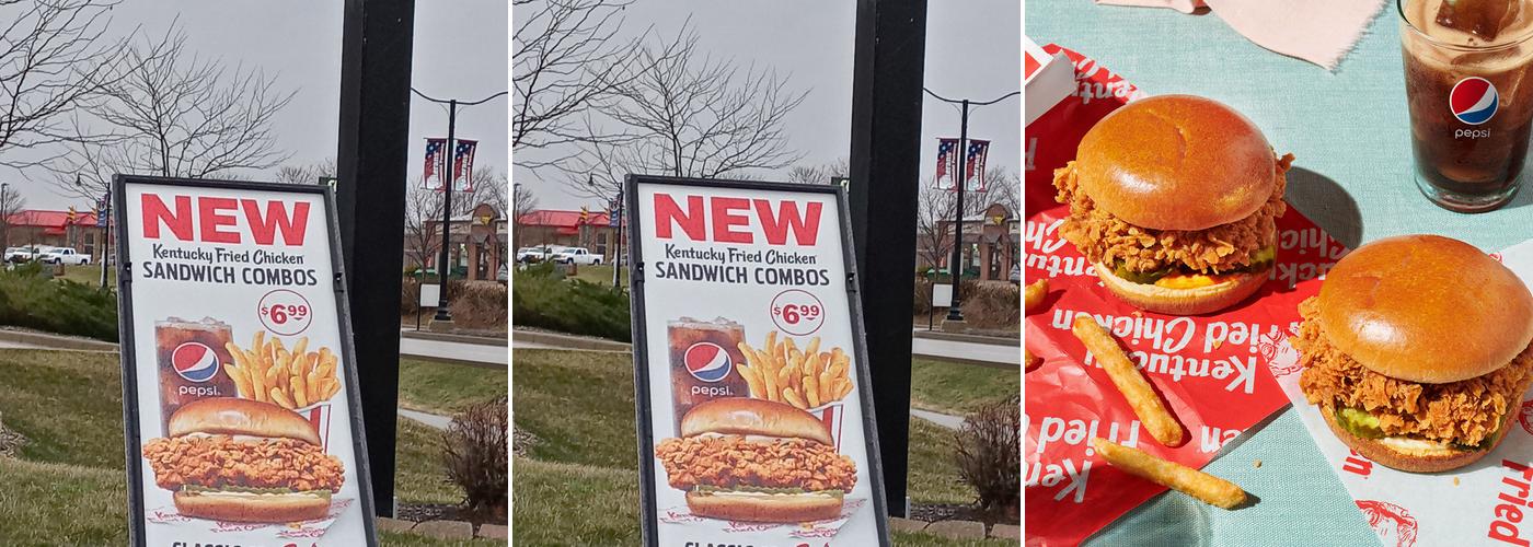 KFC Menu