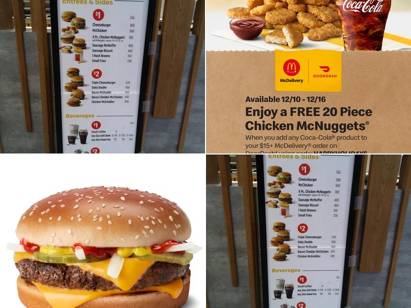 McDonald's Menu