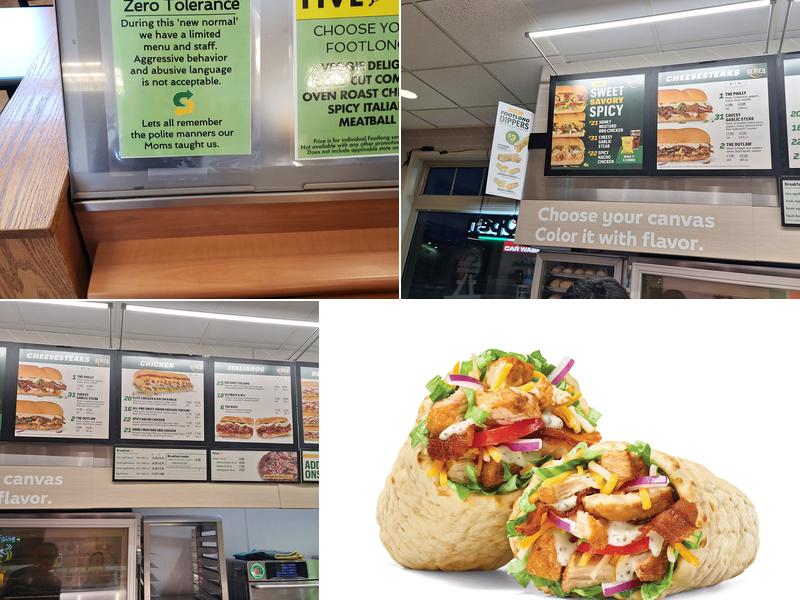 Subway Menu