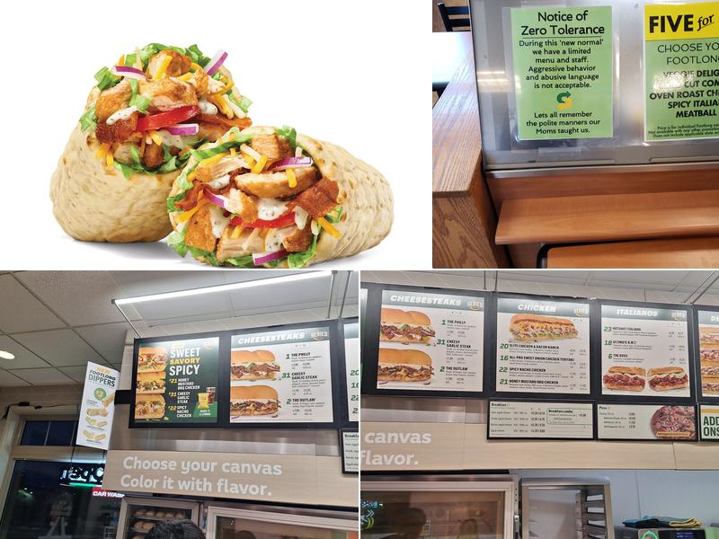 Subway Menu