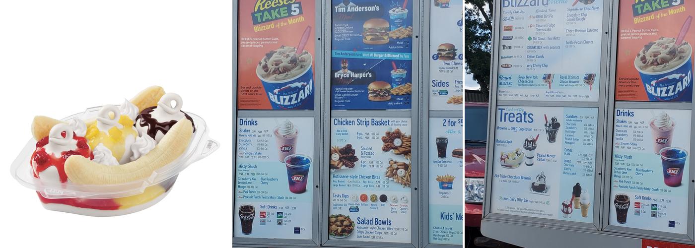 Dairy Queen Grill & Chill Menu