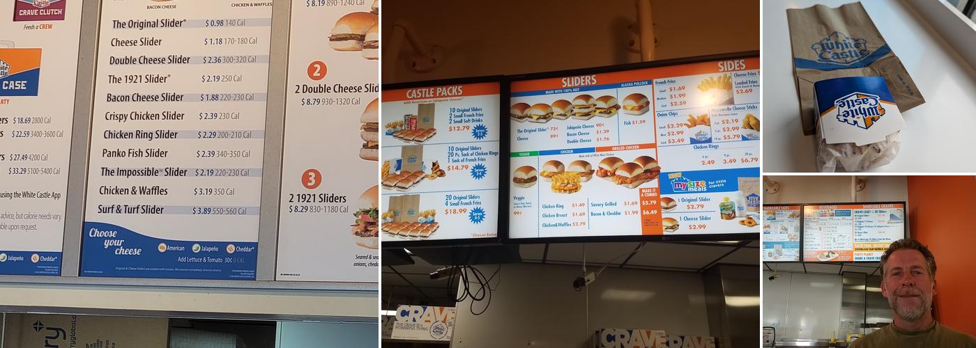 White Castle Menu
