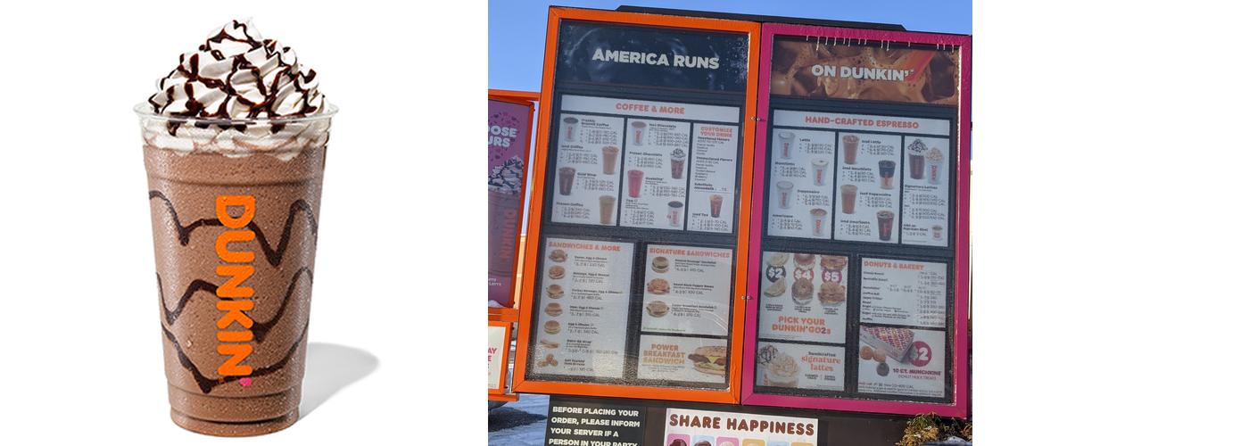 Dunkin' Menu
