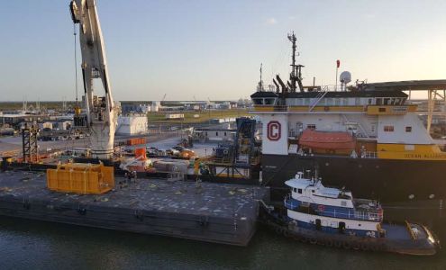 Old Oceaneering Dock Golden Meadow