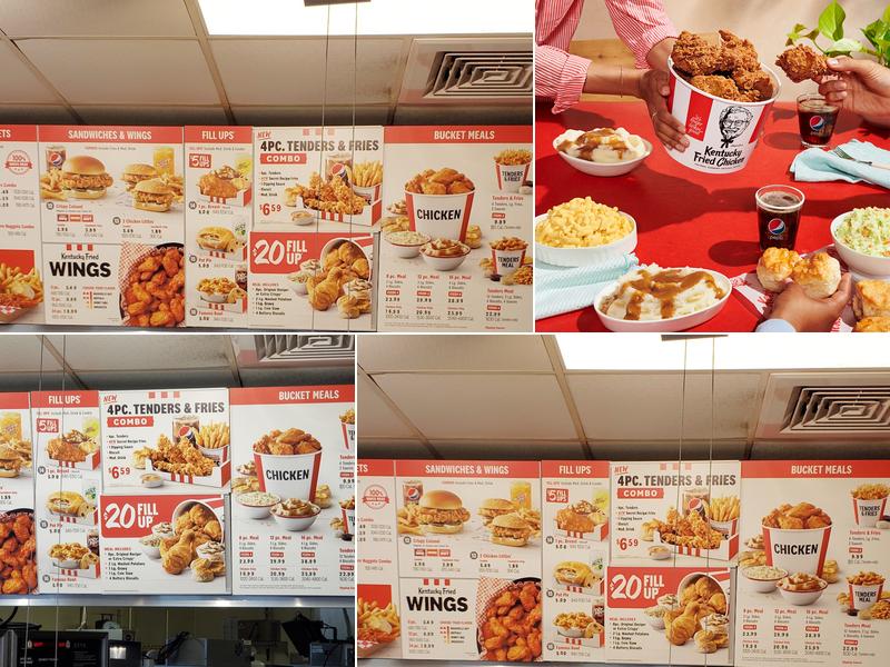 KFC Menu