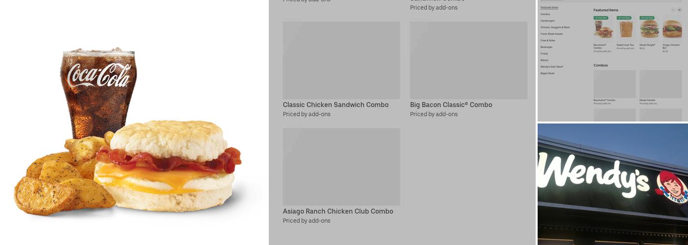 Wendy's Menu