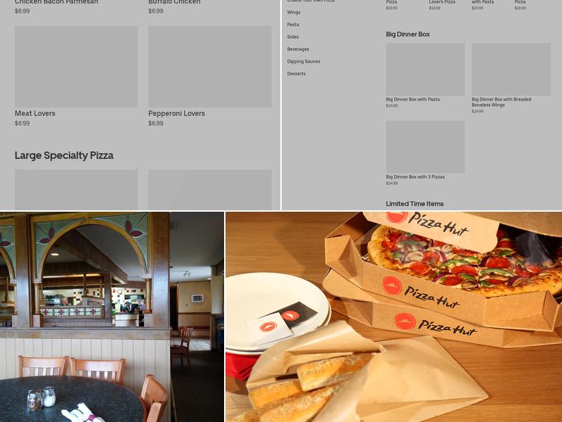 Pizza Hut Menu