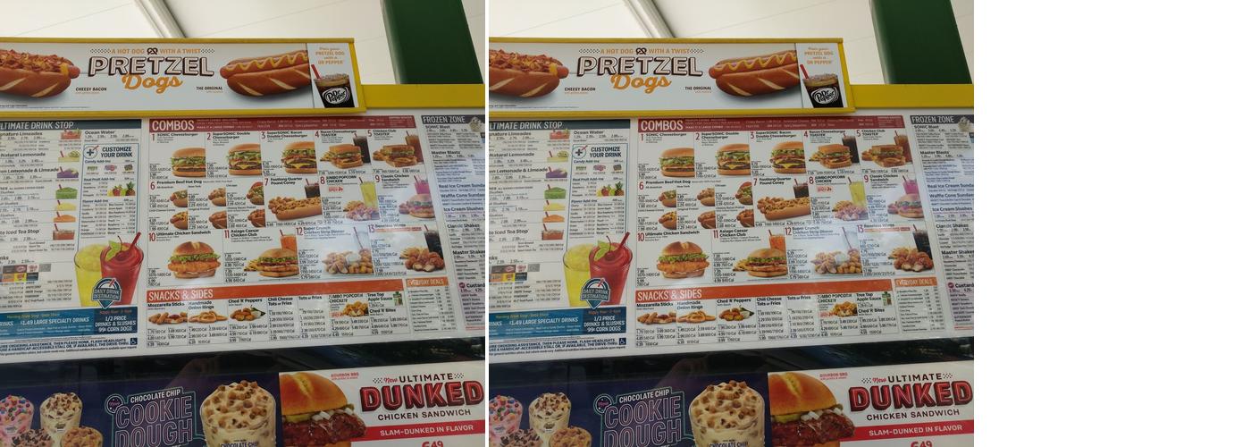 Sonic Drive-In Menu