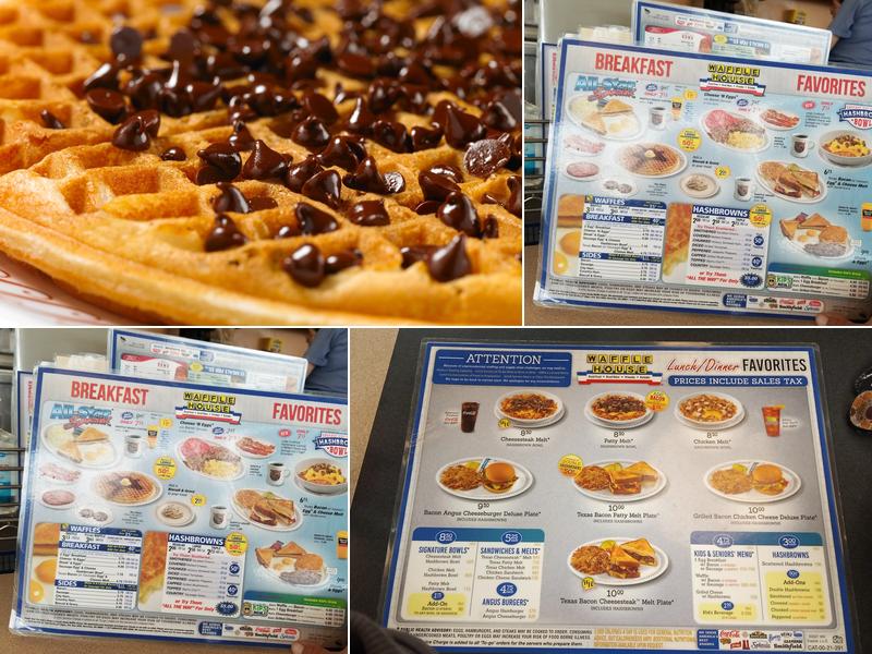 Waffle House Menu