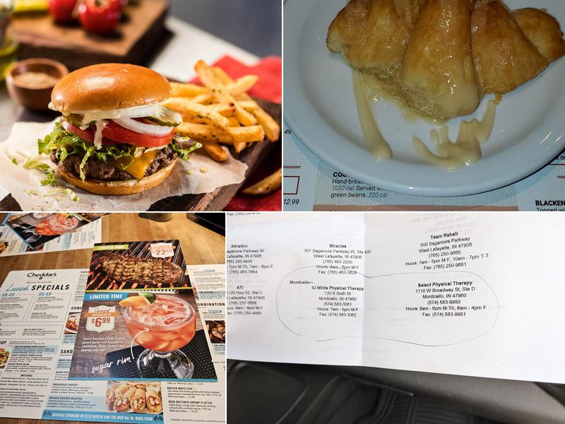 Cheddar's Scratch Kitchen Menu