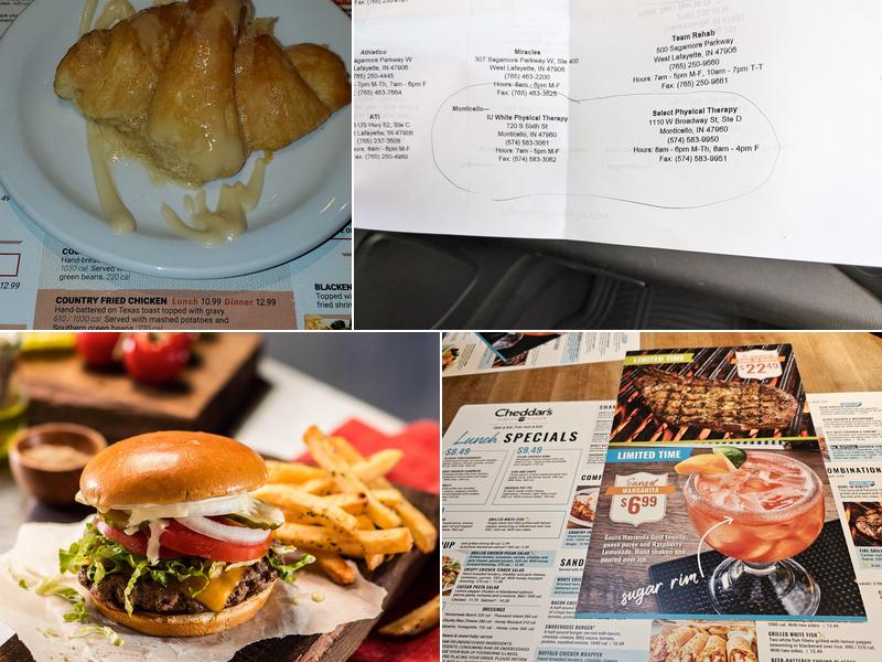 Cheddar's Scratch Kitchen Menu