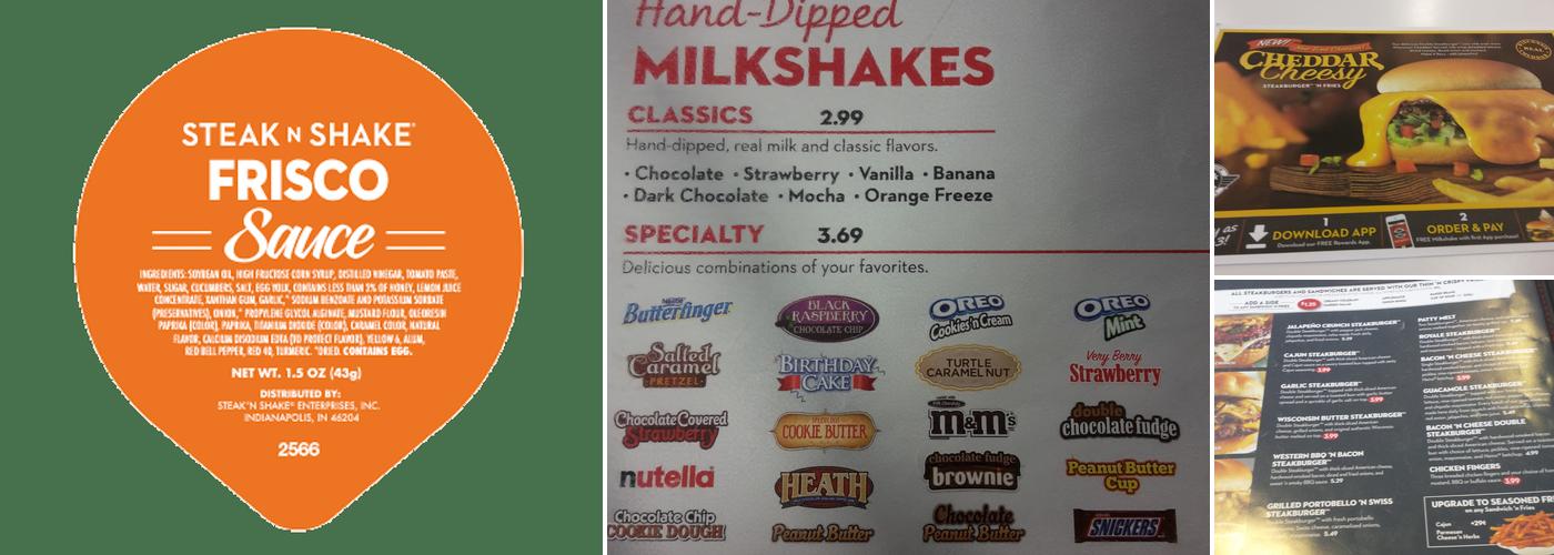 Steak 'n Shake Menu
