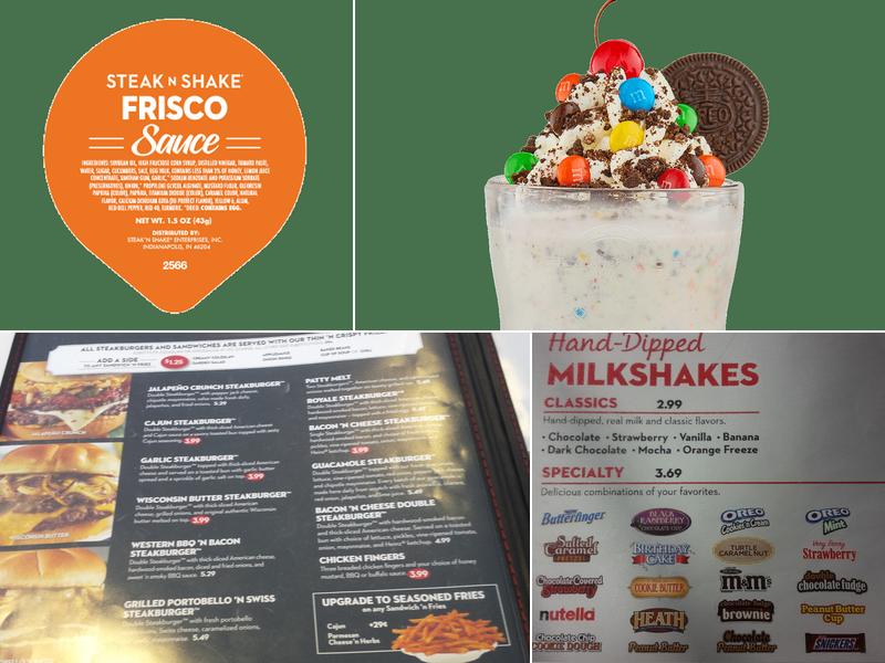 Steak 'n Shake Menu