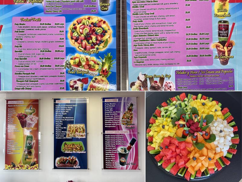 Neveria Fruty Mix Menu