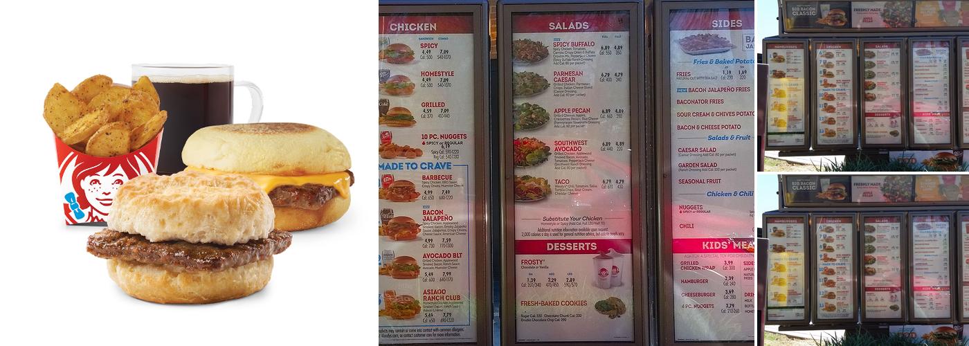 Wendy's Menu