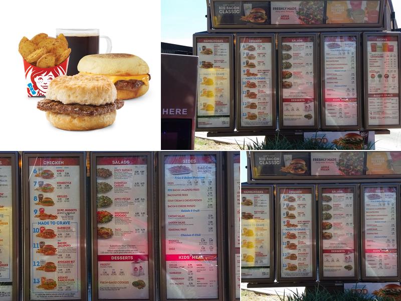 Wendy's Menu