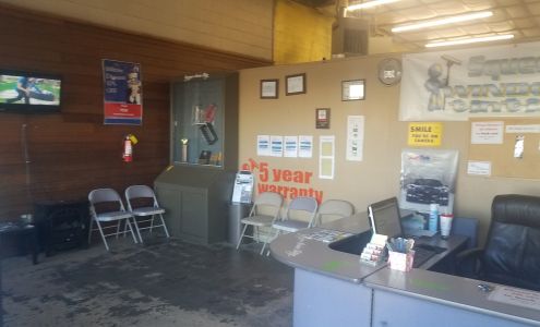 Squeegee Window Tinting