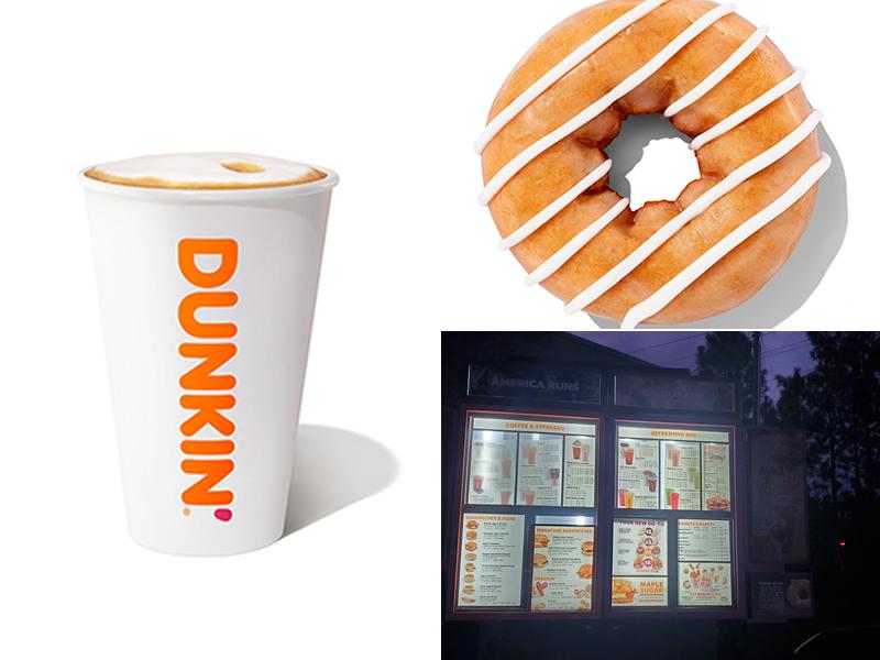 Dunkin' Menu