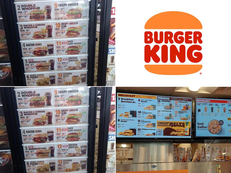 Burger King Menu