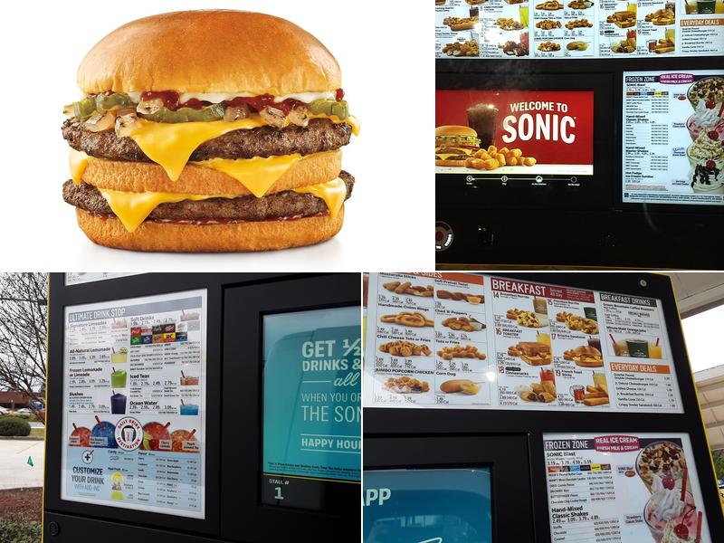 Sonic Drive-In Menu