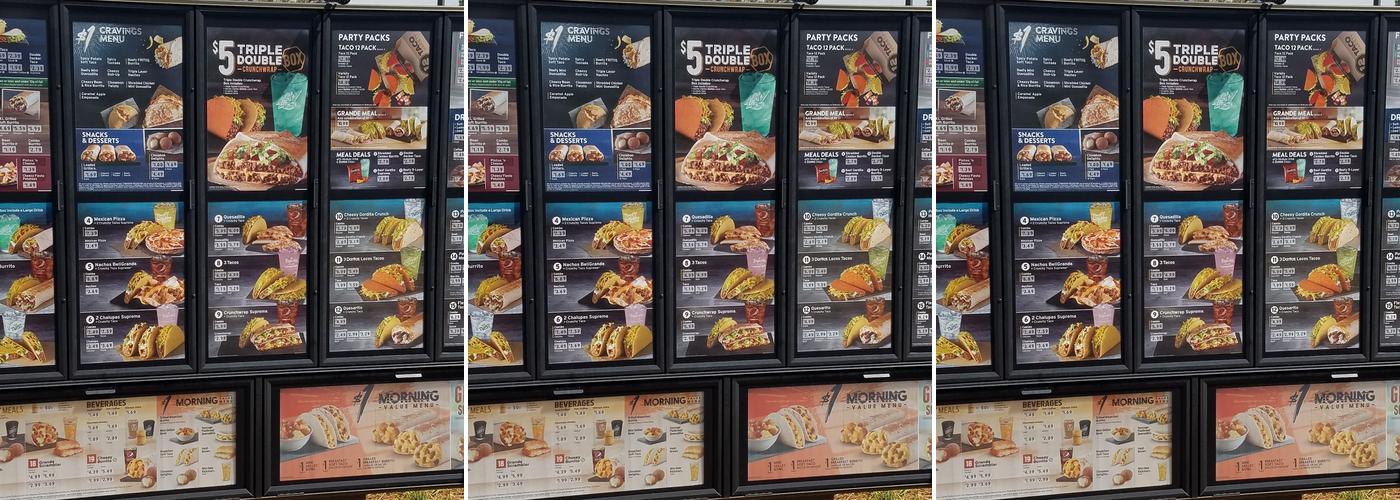Taco Bell Menu
