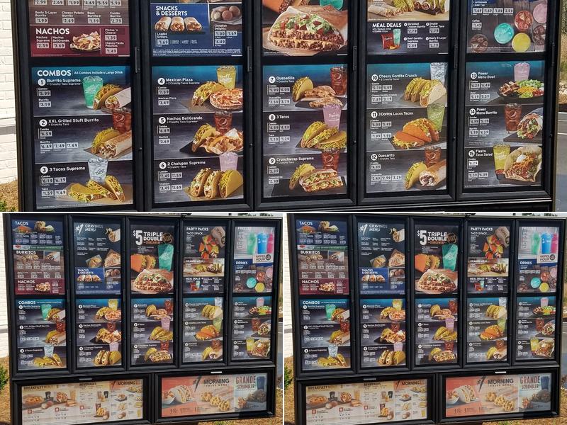 Taco Bell Menu