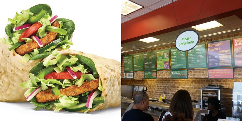 Subway Menu