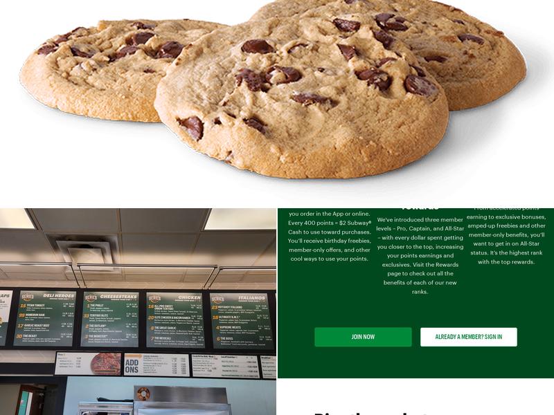 Subway Menu