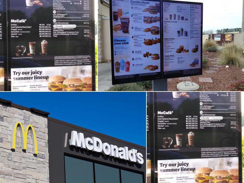 McDonald's Menu