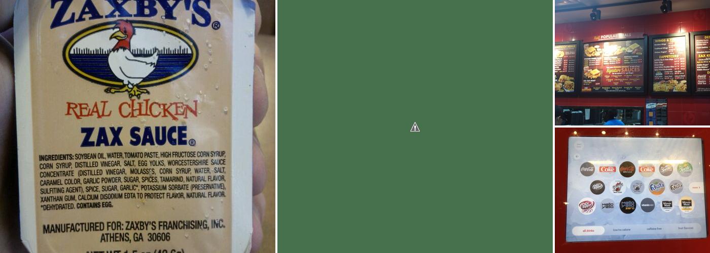 Zaxbys Chicken Fingers & Buffalo Wings Menu