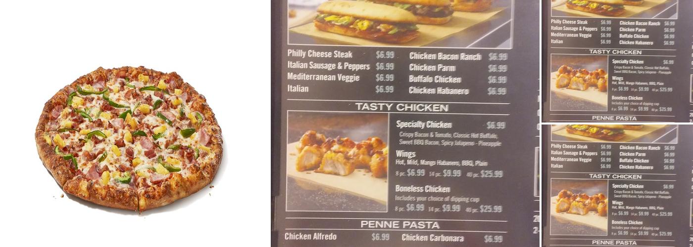 Domino's Pizza Menu