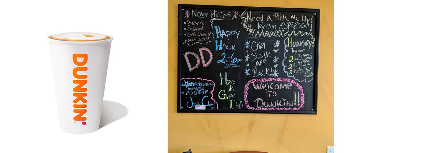 Dunkin' Menu