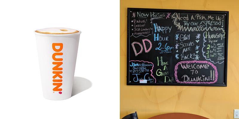 Dunkin' Menu