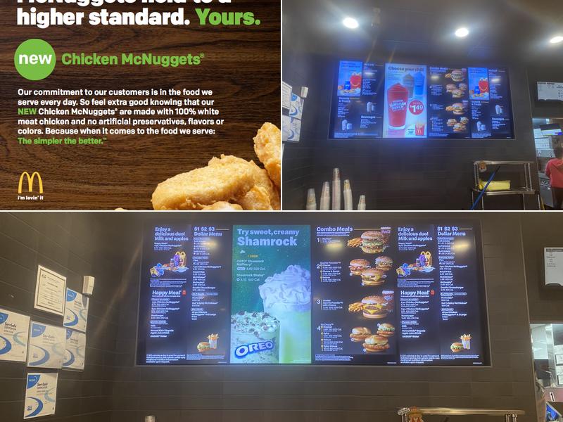 McDonald's Menu