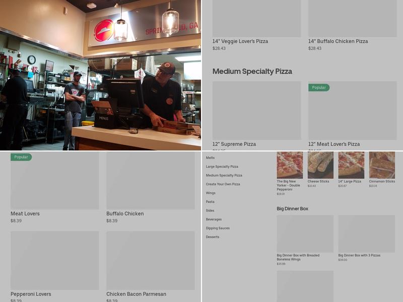 Pizza Hut Menu