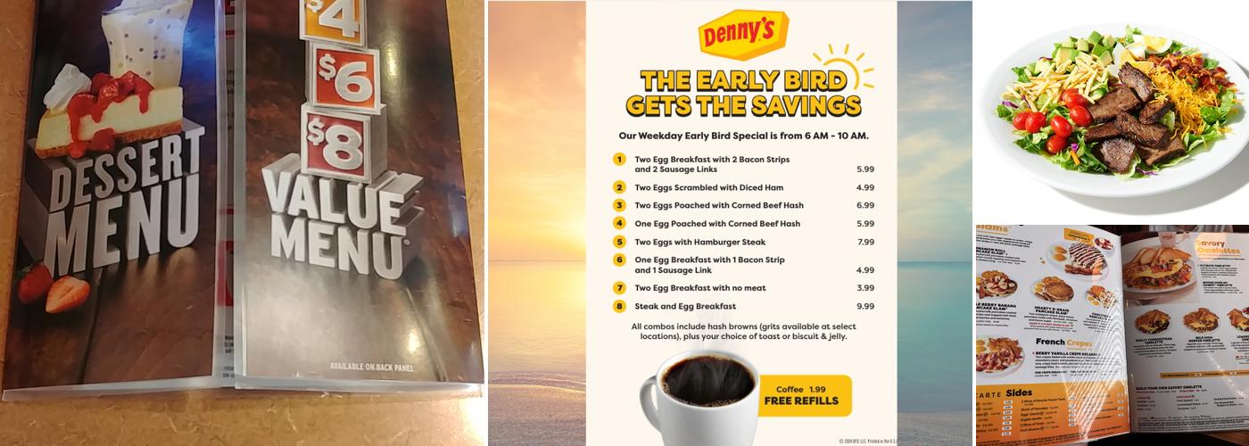 Denny's Menu