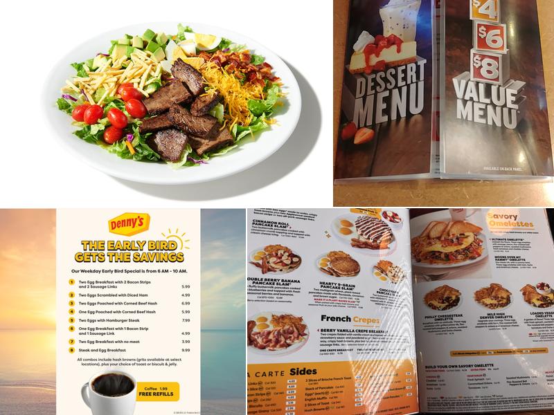 Denny's Menu