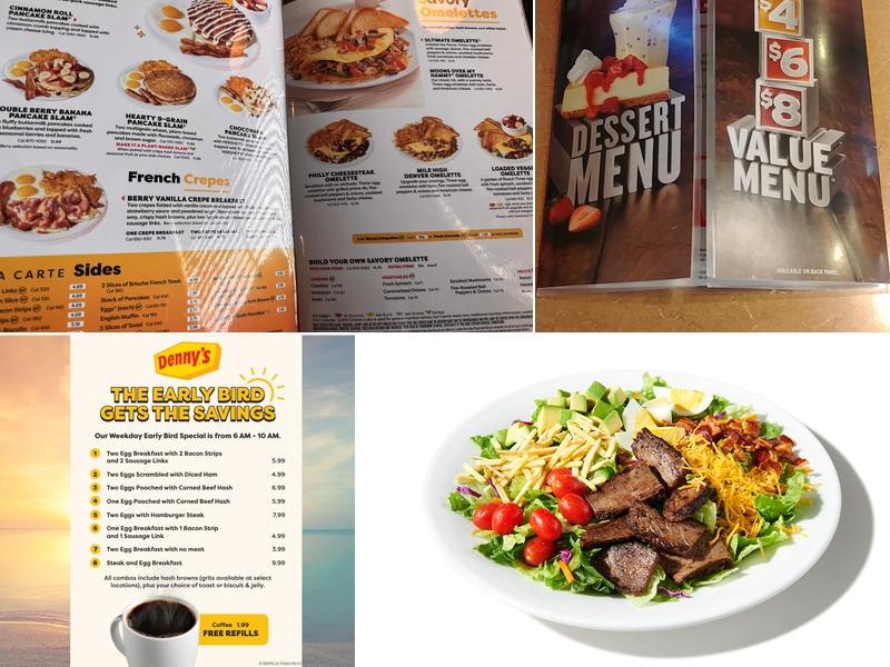 Denny's Menu