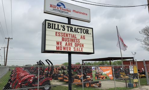 Bill's Tractor and Equipment Showroom Adkins