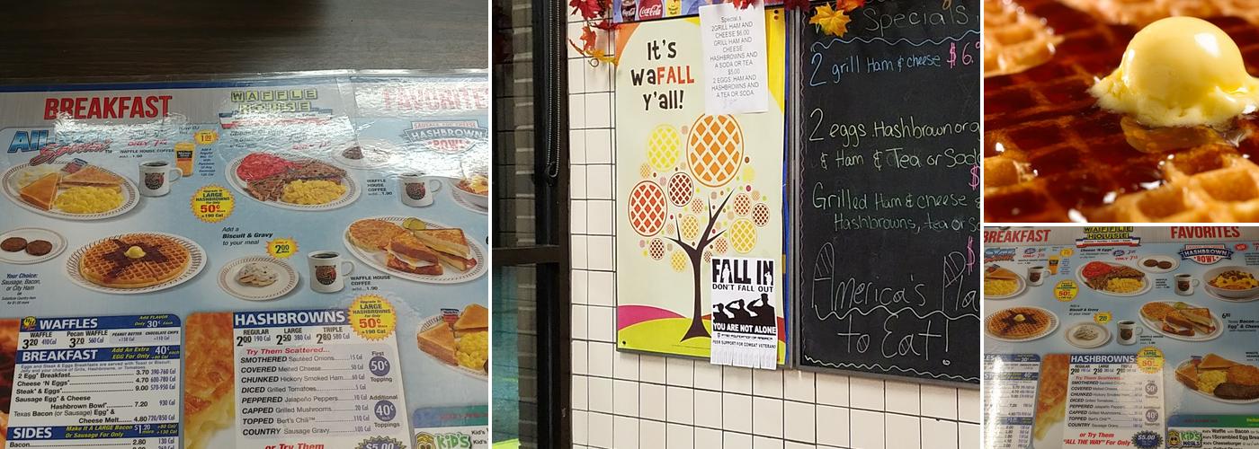 Waffle House Menu