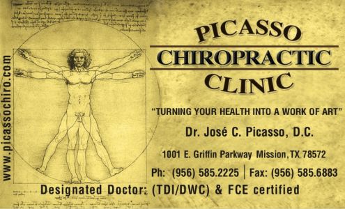 Picasso Chiropractic Clinic 1001 E Griffin Pkwy, Mission Texas 78572