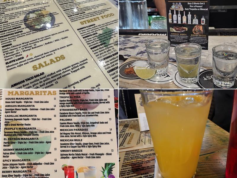 Amigos Mexican Grill Menu