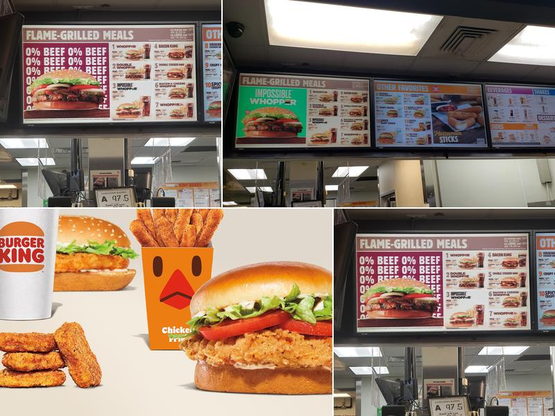 Burger King Menu