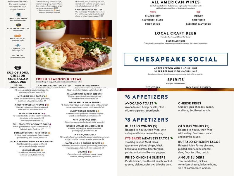 Silver Diner Menu