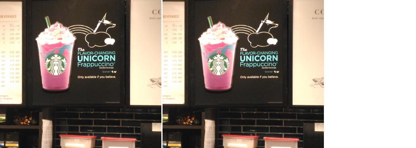 Starbucks Menu