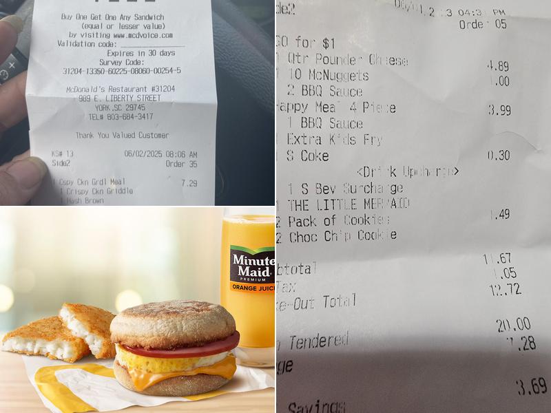 McDonald's Menu
