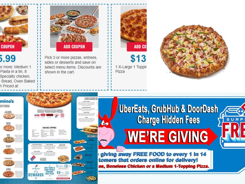 Domino's Pizza Menu