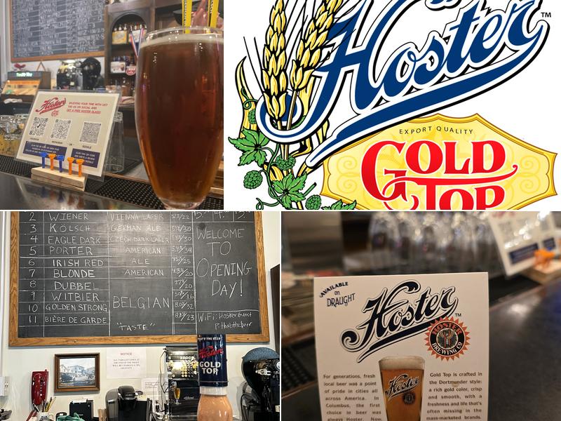 Hoster Brewing Co Menu