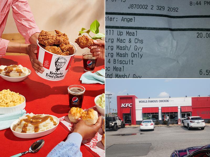 KFC Menu