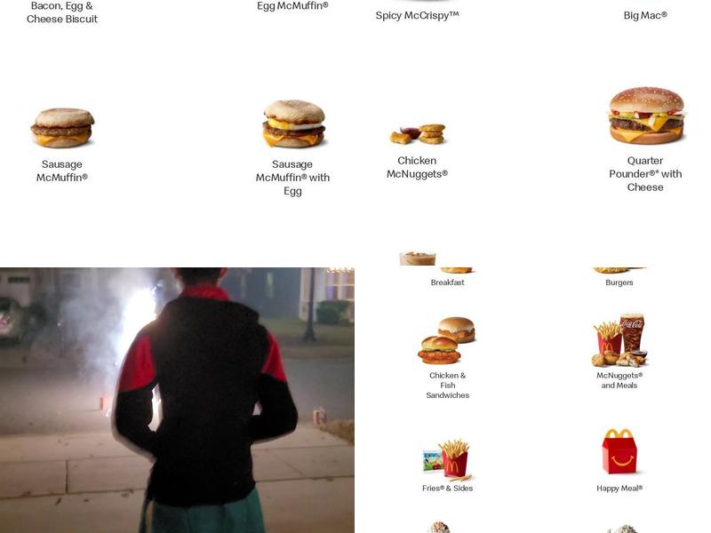 McDonald's Menu